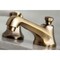 Kingston Brass KS4463BPL Bel-Air 8" Widespread Bathroom Faucet, Antique Brass KS4463BPL - alternate 2